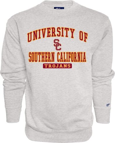 Blue 84 Men's Alabama Crimson Tide Crewneck Sweatshirt Twill Applique Grey in Saudi Arabia
