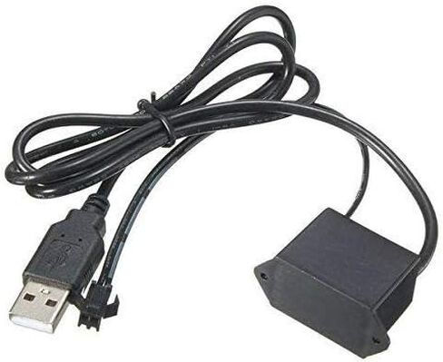 DC 5V Portable USB El Wire Neon Strip Light Driver EL Tape Controller EL Panel Driver Unit Inverter(DC-5V) in Saudi Arabia