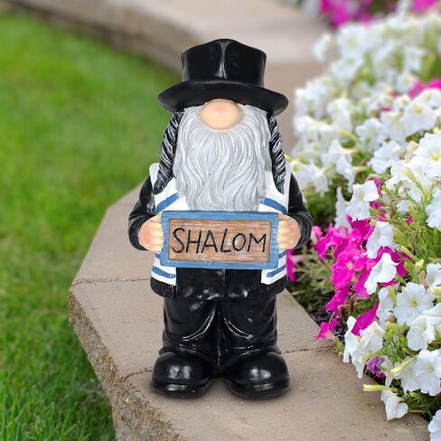 تمثال جنوم أرثوذكسي إكسهارت مع علامة شالوم، 6 × 4.5 × 11 بوصة in Kuwait