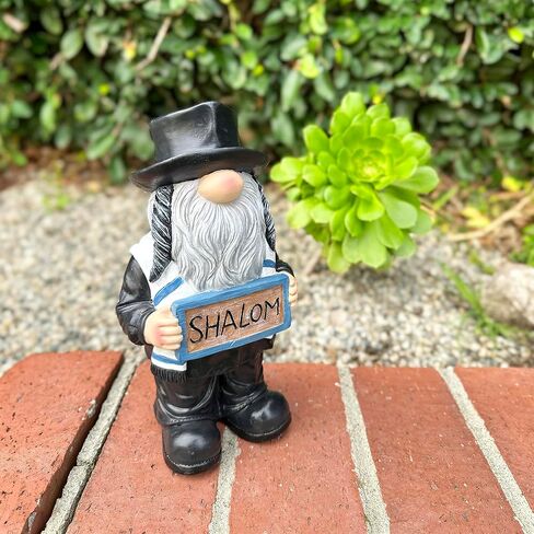 تمثال جنوم أرثوذكسي إكسهارت مع علامة شالوم، 6 × 4.5 × 11 بوصة in Kuwait