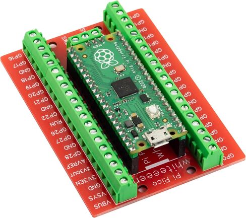 للوحة القطع الطرفية PI PICO 43 دبوس 3.81 مم متوافقة مع لوحة Raspberry Pi Pico (2 قطعة) in Kuwait