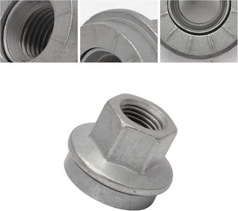 صامولة عروة العجلة 611-936 مناسبة لـ 2012-2022 Ram 3500 4000 4500 5500، M14-1.50 شفة - 22 مم سداسي، طول 28.5 مم، متوسط، 6509424AA in Kuwait