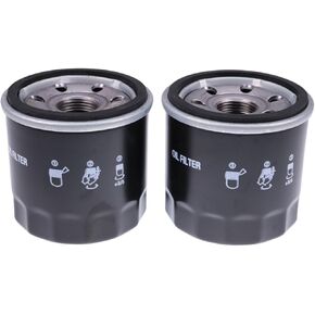 2PCS Oil Filters 15410-MFJ-D02 15410-MFJ-D01 Compatible with Honda Aquatrax F12 F12X R12 R12X