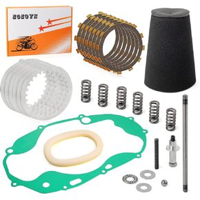 Banshee 350 Clutch Kit Heavy Duty Springs & Cover Gasket Air Filter foam for Yamaha YFZ350 1987-2006