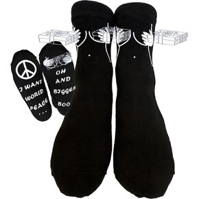 DNTLKUP Funny Gifts for Dad Father’s Day Men Women Cute Novelty lovely Socks: I’m Not Sleeping I’m Just Resting My Eyes