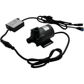 Speed/Flow Adjustable Smart Brushless Water Pump DC55E-12120A 12VDC 54W 12m 39ft 528GPH Low Noise, For Water Circulation Pressurization Cooling sys