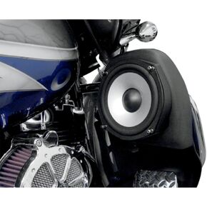 طقم مكبر صوت Hogtunes FL-7W مقاس 7 بوصات لموديلات Harley-Davidson Touring مع فتحات تهوية سفلية