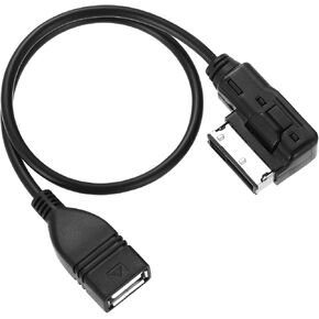 OCR Car Music Interface MDI MMI MP3 USB Flash Drive AUX Adapter Cable Cord Compatible for Mercedes Benz CLS E SL CLA S Class
