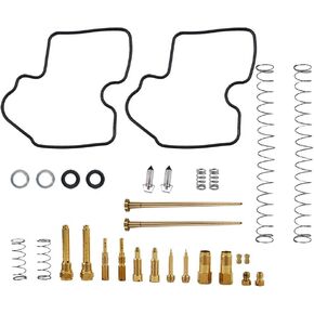 Pack of 2 Carburetor Rebuild Kit Replacement for Kawasaki KFX700 2004-2009 ATV