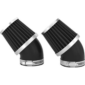 2PCS Air Filter for Motorcycles 35MM 38MM 42MM 48MM High Performance Air Filter for Dirt Bike Pit Bike Mini Bike Scooter (38MM)