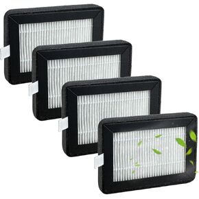 FUKANG Special Replaceable Filter for Smokeless Ashtray-VS070（4 pack）