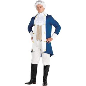 Amscan 8401790 George Washington Costume Set - Double Extra Large Size