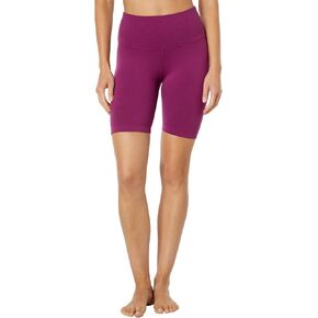 شورت دراجة من القطن السباندكس بذيل صلب وخصر مسطح in Kuwait