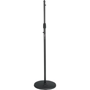 Gator Frameworks Microphone Stand with 12" Weighted Base and Soft Grip Twist Clutch Height Adjustment (GFW-MIC-1200)
