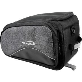 Ibera MIK Expandable Commuter Bag - Durable, Stylish, and Spacious for Daily Commuting - Padded Laptop Sleeve and Expandable Design for Extra Storage (ONLY COMPATIBLE WITH MIK RACKS)
