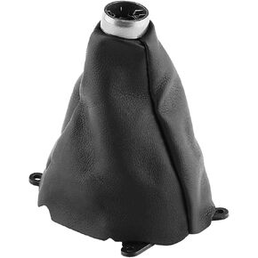 سيارة سيارة التحول المقبض غطاء دليل بولي Leather الجلود والعتاد الجراب التحول شيفتر التمهيد استبدال التحول التمهيد استبدال لهوندا سيفيك 2006-2012