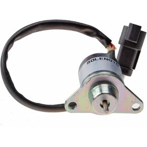 JEENDA Fuel Shut Off Solenoid 41-9100 41-6383 42-0100 for Yanmar Engine Thermo King TK249 TK374 TK388 TK395 TK482 TK486