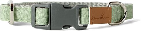 Sam and Maui Linen Blend Dog Collar, Green Tea S in Saudi Arabia