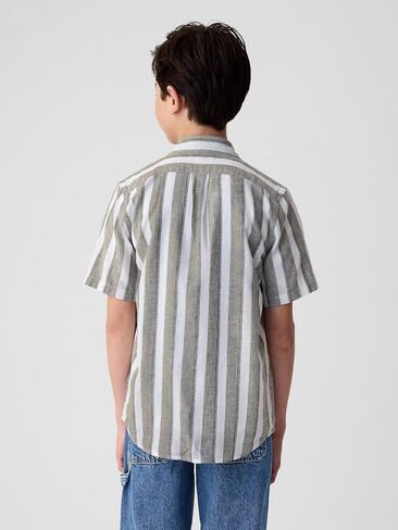GAP Boys' Ss Linen Top in Saudi Arabia