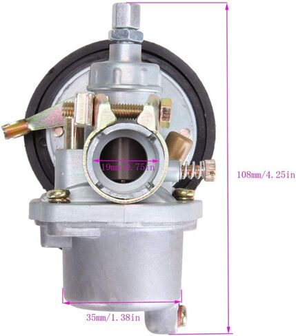 مكربن ​​محرك الدراجة لمحرك 80cc 66cc 60cc 50cc 49cc ثنائي الأشواط محرك دراجة بمحرك in Kuwait