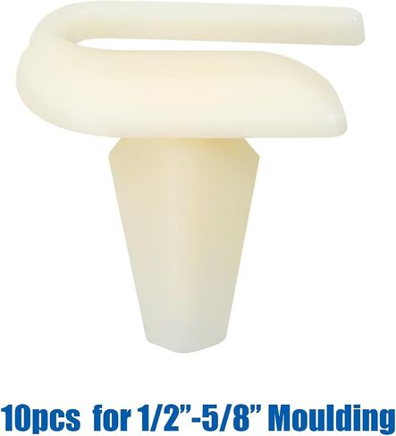 OAUTOO 40pcs Front & Rear Door and Quarter Panel Molding Fastener Clip for GM 1/2" to 1-3/4" Moulding in Saudi Arabia