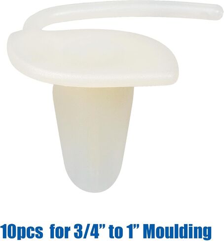 OAUTOO 40pcs Front & Rear Door and Quarter Panel Molding Fastener Clip for GM 1/2" to 1-3/4" Moulding in Saudi Arabia