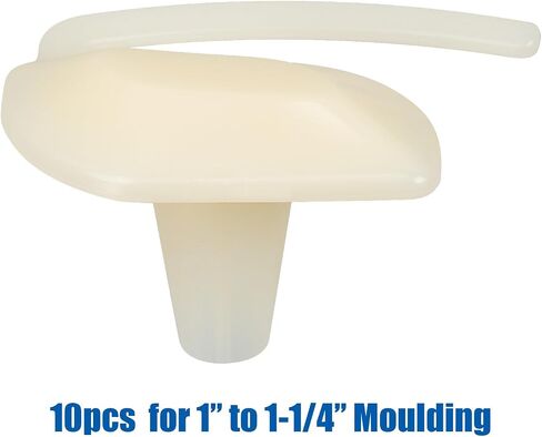 OAUTOO 40pcs Front & Rear Door and Quarter Panel Molding Fastener Clip for GM 1/2" to 1-3/4" Moulding in Saudi Arabia