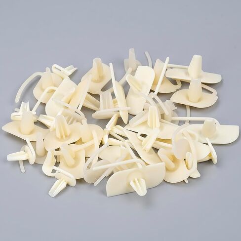 OAUTOO 40pcs Front & Rear Door and Quarter Panel Molding Fastener Clip for GM 1/2" to 1-3/4" Moulding in Saudi Arabia