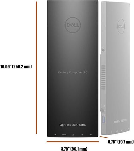 حزمة كمبيوتر مكتبي Dell OptiPlex 7090 Ultra Mini مع شاشة FHD مقاس 24 بوصة، وIntel Core i7-1185G7 4.4 جيجا هرتز، وذاكرة وصول عشوائي 16 جيجا بايت وذاكرة وصول عشوائي سعتها 256 جيجا بايت SSD، ولوحة مفاتيح وماوس، ونظام التشغيل Windows 11 Pro (متجدد) in Kuwait