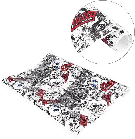 50 * 150cm/19.6 * 59" Skeleton Automotive Decals,Automotive Vinyl Wraps Car Stickers for Car Body, Motorcycle, Laptop in Saudi Arabia