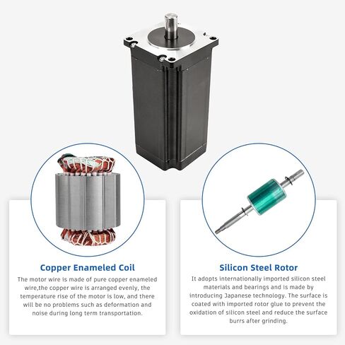 Nema 23 محرك متدرج 57-112 مللي متر ثنائي القطب 4.0A 2.8N.m عقد عزم الدوران 2-Phase 4-Wire 1.8 درجة 112 مللي متر الجسم للطابعة ثلاثية الأبعاد أو ماكينة بتحكم رقمي بالكمبيوتر in Kuwait