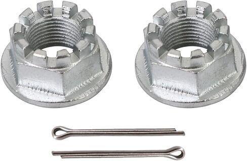 Dokili Rear Axle Castle Nuts & Pins for TRX250EX Sportrax 250 2001-2008 (Set of 2) in Kuwait