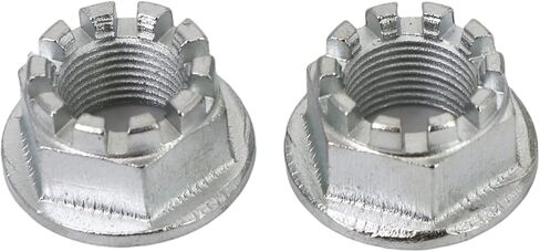 Dokili Rear Axle Castle Nuts & Pins for TRX250EX Sportrax 250 2001-2008 (Set of 2) in Kuwait