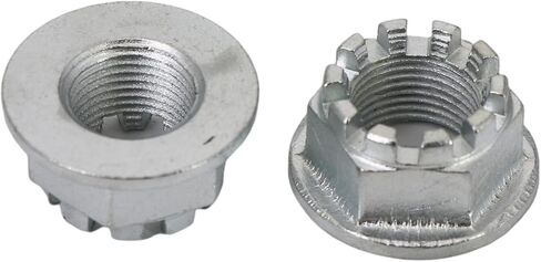 Dokili Rear Axle Castle Nuts & Pins for TRX250EX Sportrax 250 2001-2008 (Set of 2) in Kuwait