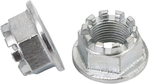 Dokili Rear Axle Castle Nuts & Pins for TRX250EX Sportrax 250 2001-2008 (Set of 2) in Kuwait