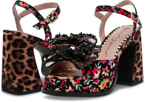Betsey Johnson Women's Lilie Heeled Sandal in Saudi Arabia