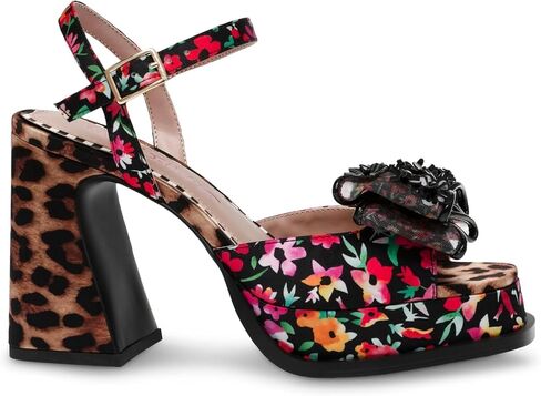 Betsey Johnson Women's Lilie Heeled Sandal in Saudi Arabia