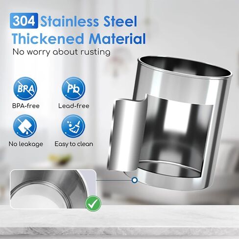 Purewell 2.25G Gravity Water Filter System with Water Level Window, 3-Stage 0.01μm Ultra-Filtration Stainless Steel Countertop System with 2 Filters and Stand, Reduce 99% Chlorine, PW-KS in Saudi Arabia
