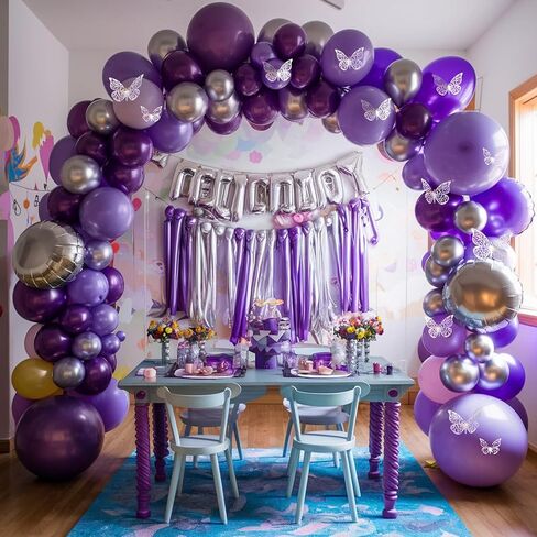 Black Gold Balloon Garland Arch Kit, Black and Gold Metallic Confetti Latex Balloons for Baby Shower Wedding Birthday Graduation Anniversary Bachelorette Party Background Decorations in Kuwait