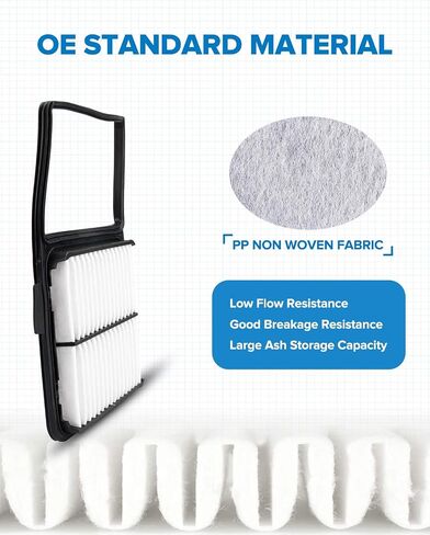 PHILTOP Engine Air Filter, EAF020 (CA10159) Replacement for Prius (2004-2009) Air Filter in Saudi Arabia