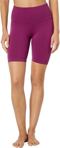 شورت دراجة من القطن السباندكس بذيل صلب وخصر مسطح in Kuwait