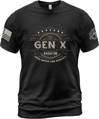 قميص Gen X Raised On Hose Water and Neglect، قميص Gen X للنساء، قمصان Gen X للرجال، قميص الجيل X 3 in Saudi Arabia