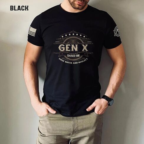 قميص Gen X Raised On Hose Water and Neglect، قميص Gen X للنساء، قمصان Gen X للرجال، قميص الجيل X 3 in Saudi Arabia