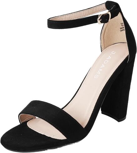 J. Adams Shirley Heels for Women - Ankle Strap High Heel Dressy Sandals in Kuwait