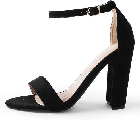 J. Adams Shirley Heels for Women - Ankle Strap High Heel Dressy Sandals in Kuwait