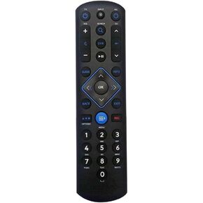 Charter Spectrum Formerly Charter Cable Remote Control with Batteries Backward Compatible for HD DVR Digital Receivers (Pack of One)