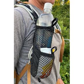 Backpack Water Bottle and Snack Holder