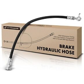 A-Premium Front Passenger Brake Hydraulic Hose Compatible with Mazda Models - Miata 1990-1997, 1999-2005 1.6L 1.8L - Replace# NA0143810