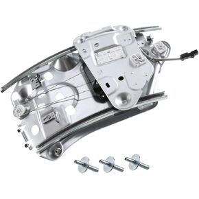 YHTAUTO Rear Power Window Regulator Passenger Side with 2-Pin Motor Assembly for Chrysler Sebring 1996-2006, Convertible Only