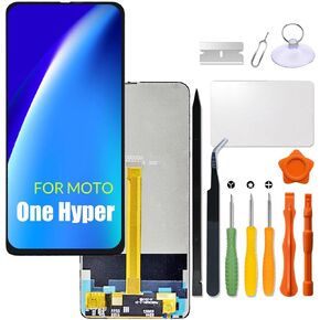 Replacement for Motorola Moto One Hyper LCD Screen for Moto XT2027 XT2027-1 Screen Touch Digitizer Assembly LCD Display with Repair kit in Kuwait